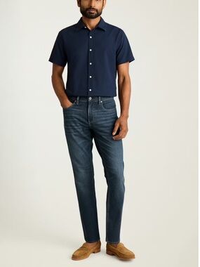Preowned Bonobos Men’s Slim Straight Dark Blue Jeans